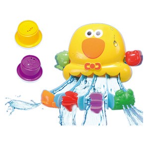 Funny cartoon track toy plastic baby bath toy animal