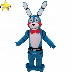 Funtoys CE Custom Made Five Nights At Freddy&#39;s FNAF Toy Bonnie Blue Mascot Costume Christmas Party Birthday