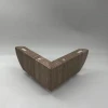 Furniture metal wood grain color corner sofa legs