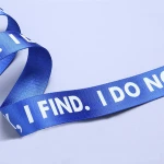 Garment and bag used woven custom printed belts/nylon webbing strap