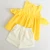 Import Girls shirt and shorts two piece clothing sets wholesale kids boutique clothes sets from China