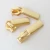 Import Gold Plated Clothes Zip Repair Solution Kit Metal Slider Set For 5# Zipper from China