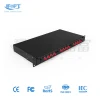 Good performance fusion type Patch Panel 19 rack mounted 12 Port sliding design modular panel have cable organizing panel
