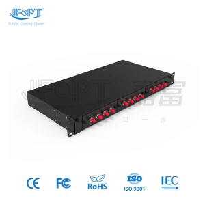 Good performance fusion type Patch Panel 19 rack mounted 12 Port sliding design modular panel have cable organizing panel