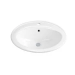 Good Price Design Art Porcelain Ceramic Solid Surface Pedestal Sink Table Counter Top Bathroom Hand Hair Face Water Wash Basin