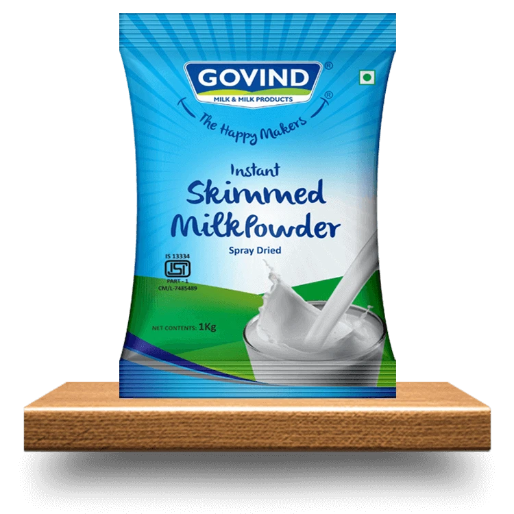 Govind Skimmed Milk Powder factory price sterilized boost immunity  full milk powder