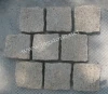Grey granite paver cobble stone