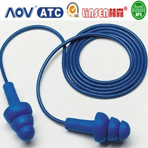 guangzhou hot sale anti-noise earplugs, acrylic insect ear plug