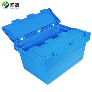 Guangzhou Wholesales logistic storage bin/stackable plastic crates for produce
