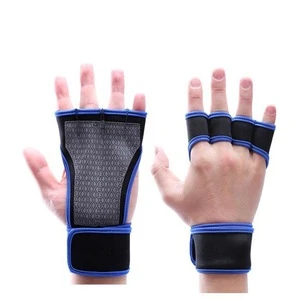 Half finger weight lifting gloves