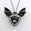 Halloween gift Gothic Punk Personality Skull Bat Pin Brooch