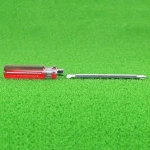 Hand Tool Screwdriver Bidirectional Interchangeable Double Color Crystal Six Angle Bar Screwdriver Head Hardware DIY Repair Tool