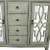 Import Hande Home Dining Room Furniture Luxury Wooden Sideboard Buffet Cabinet With Mirror Door from China