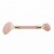 Import Handle Held Slim Chin Double Welded Rose Quartz Facial Massage Natural Pink Jade Roller from China