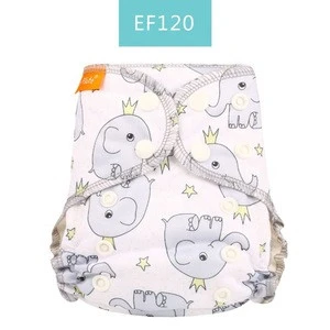 HappyFlute 2019 new arrival Eco-friendly Babyfriend Newborn AIO cloth diaper/nappy