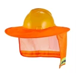 Hard Hat Accessory Orange/lime Full Brim Hard Hat Sun Shield Safety Works Sunshade For Helmet