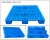 Import HDPE steel reinforced 4 way warehouse food grade heavy duty racking plastic pallet from China