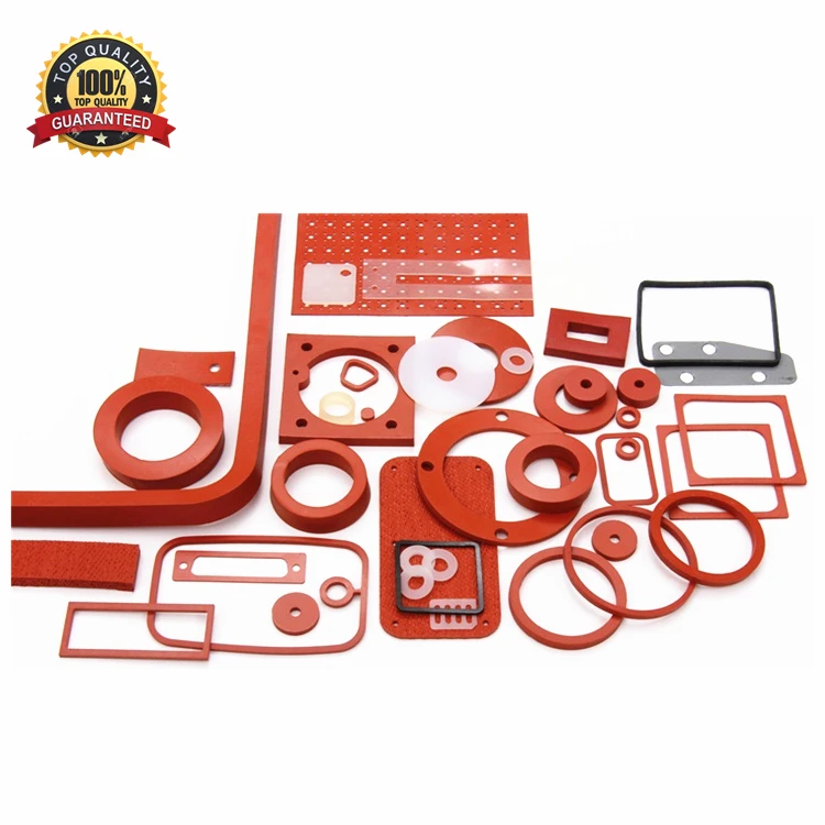Heat Resistant NBR FKM EPDM Silicone Round Flat Rubber Gasket Flat Ring Gasket Seals Flat Rubber Washer Spacer O Ring
