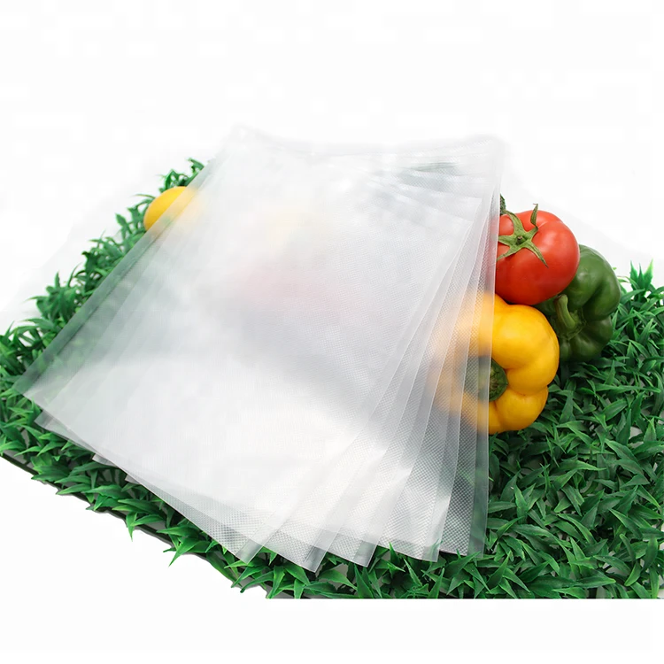 Heat Seal Food Grade Packaging Plastic Vacuum Sealed Bags