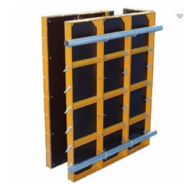 Heavy Duty Modular  Frame Adjustable Column Steel Formwork With Plywood For Concrete Slab