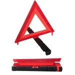 heavy duty sand filled car emergency reflective warning triangle