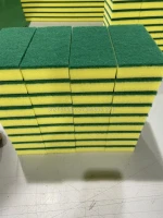 Heavy duty scrub sponge /Multi -purpose scrub sponges for kitchen /sponge scouring pads
