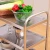 Import Heavybao Round Tube Hotel Stainless Steel  Trolley 3-Tiers  &amp; Hospital Food Trolleys from China