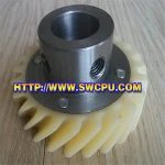 Helical plastic tooth gear nylon plastic straight bevel gear