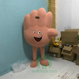 HI wholesale high quality cartoon character mascot costumes emoji power bank for adult