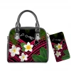 Hibiscus Flower Printing sac a main femm lux turqu sac a main pour les femmes designer luxury handbag purses