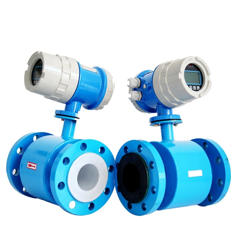 Buy High Accuracy 4-20ma Output Electromagnetic Liquid Flow Meter Price ...