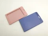 high class plastic card holders inner size 85*54mm vertical & horizontal with 4 colors for choose