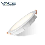 High Efficiency AC220~240V Indoor Lighting Flush Mounted Recessed 8w 10w 16w 24w Led Downlight