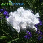 High Elastic Recycled Polyester Staple Solid Fiber