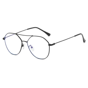 High-End Retro Thin Light Blocking Copper Designers Eyeglasses Frames In Style