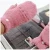 Import High Grade knitted fashion thicken outdoor clamshell warm coral wool women fingerless gloves from China