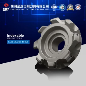 High Precision Carbide Milling Tool CNC Indexable Face Milling Cutter
