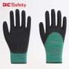High quality 13G latex crinkle industria 3/4 coated hand suppliers protective gloves