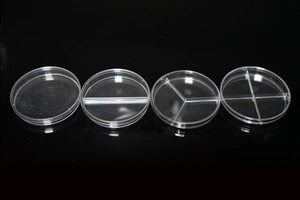 High Quality 90mm disposable Laboratory Sterile Plastic Glass Petri Dishes