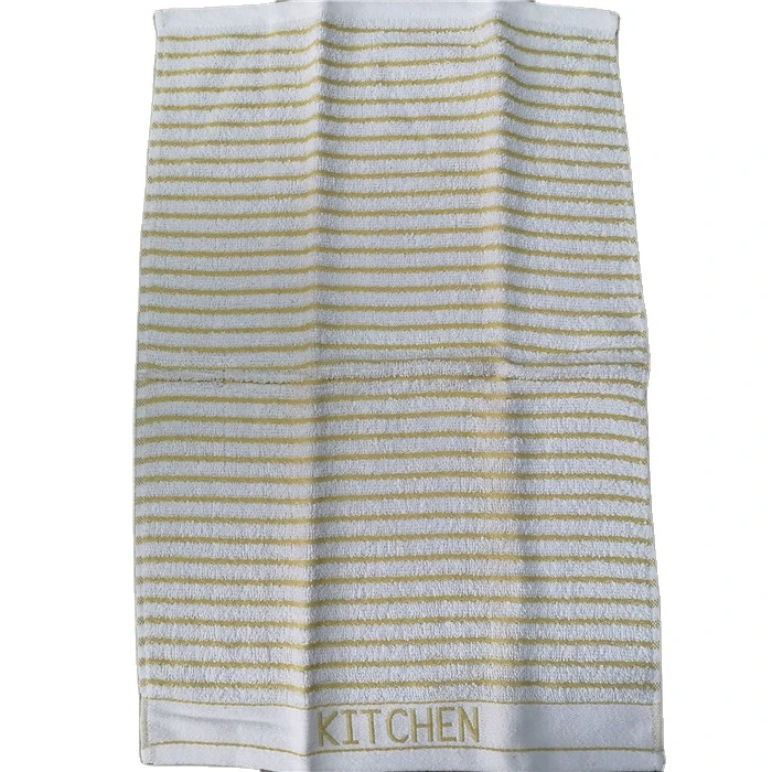 high quality cotton terry kitchen/tea towel in kitchen