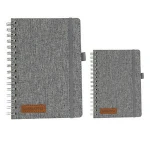 High Quality Custom made diary recycled printed spiral notebooks in bulk a5 notebook