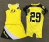 High quality custom made football jersey and cheerleader uniform