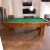 Import High quality customized solid wood designed billiard table from China