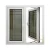 Import High Quality European Style Double Glass Ce Certificates Simple Design Aluminum Sliding Window/Casement from China