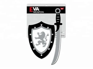 High quality EVA weapon toy sword and shields for kids