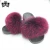 Import High Quality Fox Fur Slides Sandal Furry Fur slippers for lady Many Colors Real Fox fur Slides from China