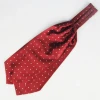 High Quality Jacquard Ascot Ties Cravat for Men