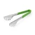 Import High quality kitchen tools salad barbecue buffet cooking PVC handle silicone stainless steel serving food tong from China