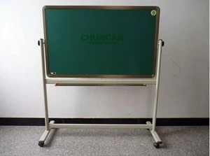 High quality Magnetic whiteboard green chalk writing black dry erase board eraser for classroom office
