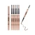 Import High Quality Makeup Permanent Waterproof Eyebrow Pencil  5 Colors Double Sided With Eyebrow pen Brush from China